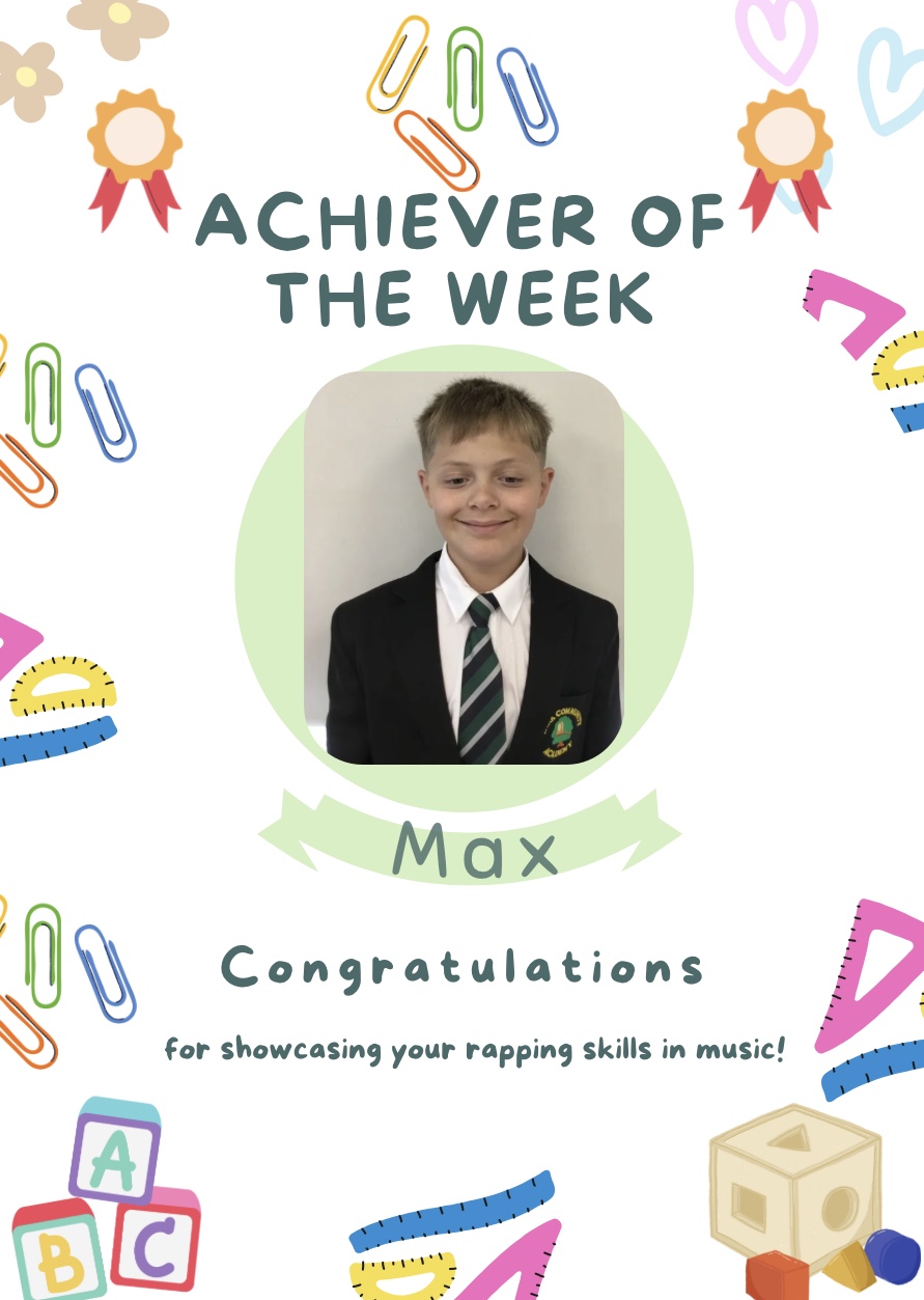 Image of Achiever of the week