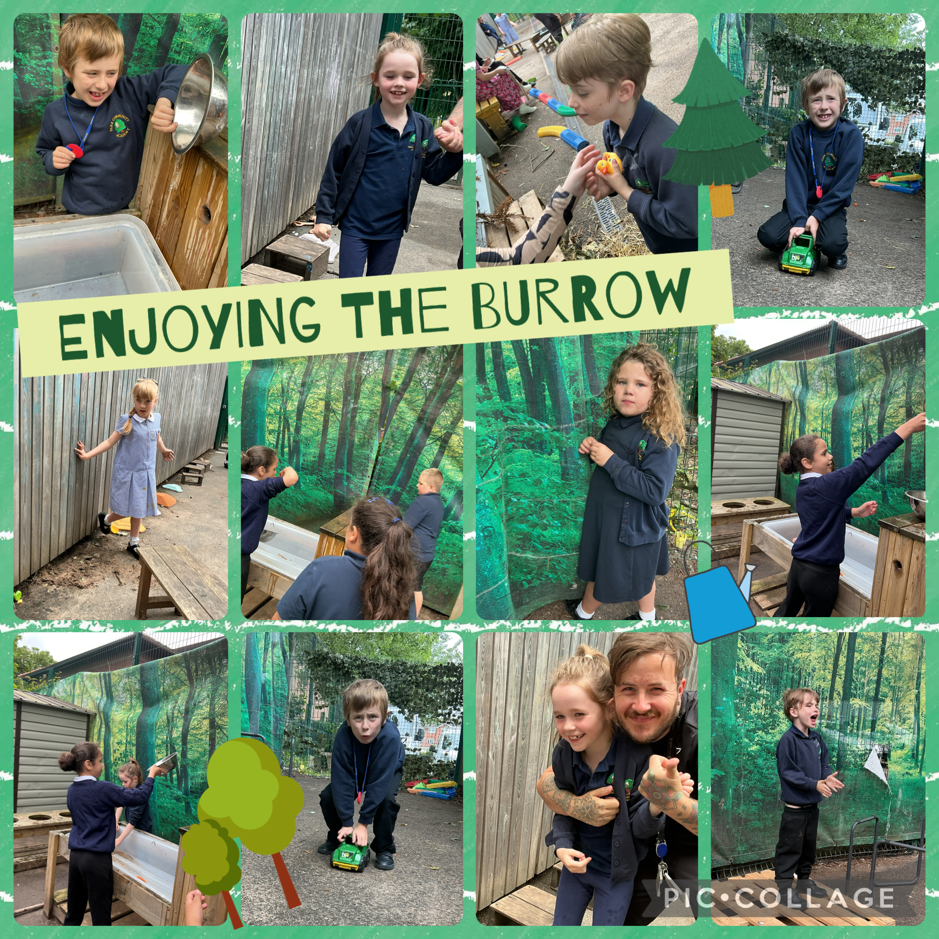 Image of Enjoying the burrow