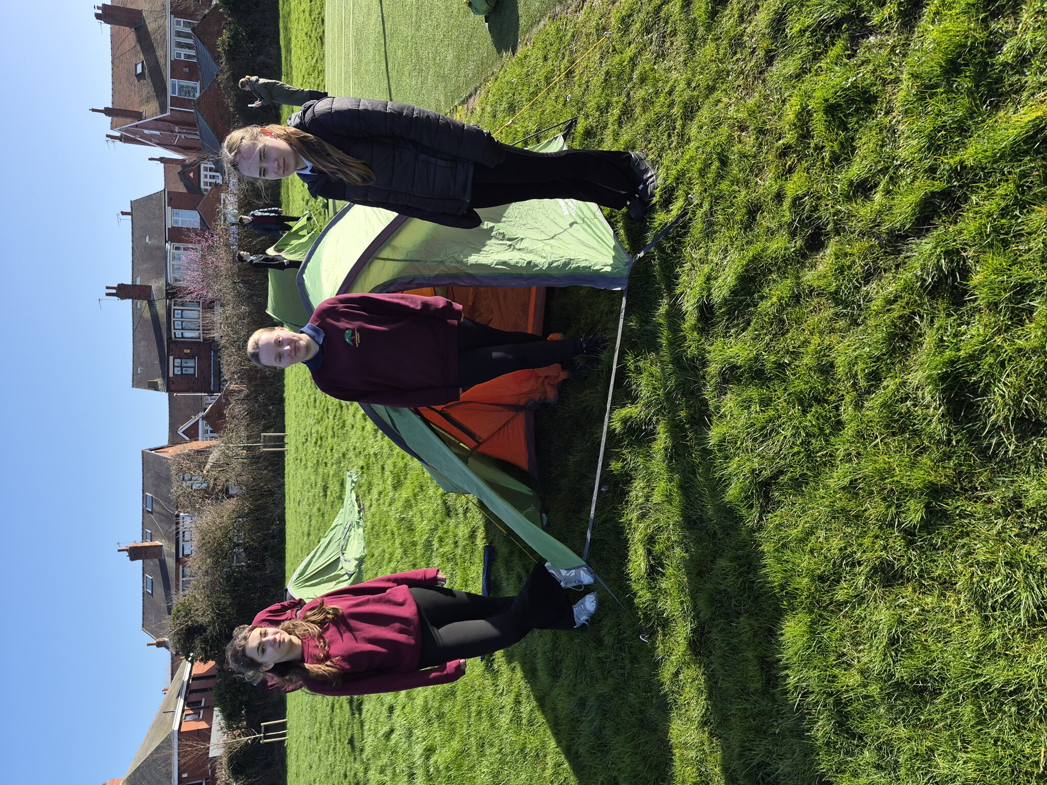 Image of DofE tent building