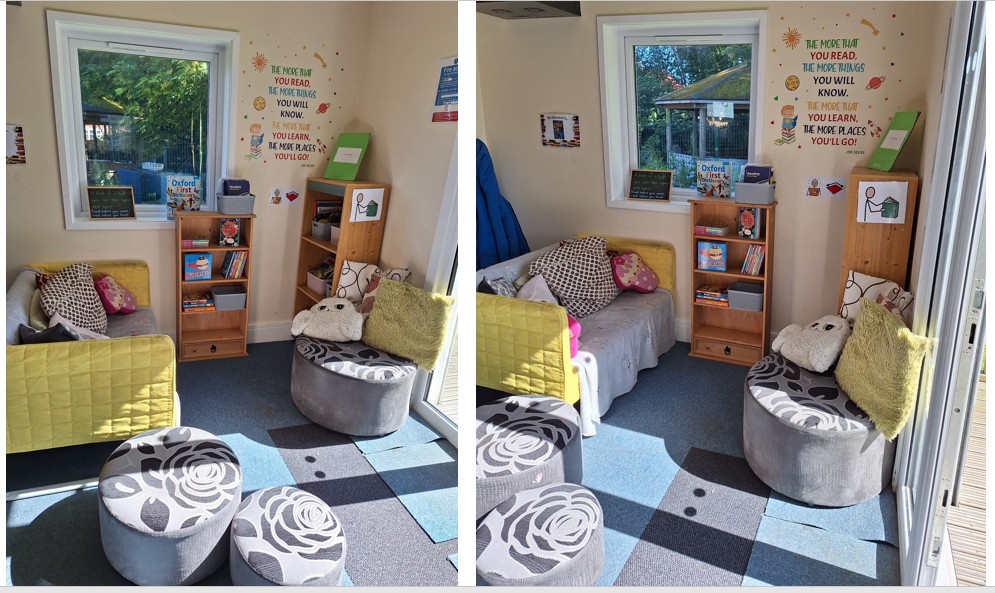 Image of Our new classroom library!