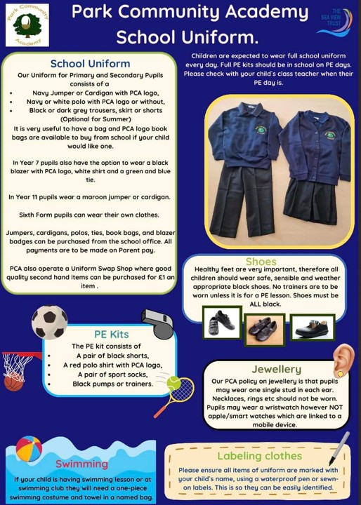 Image of PE Kit reminder
