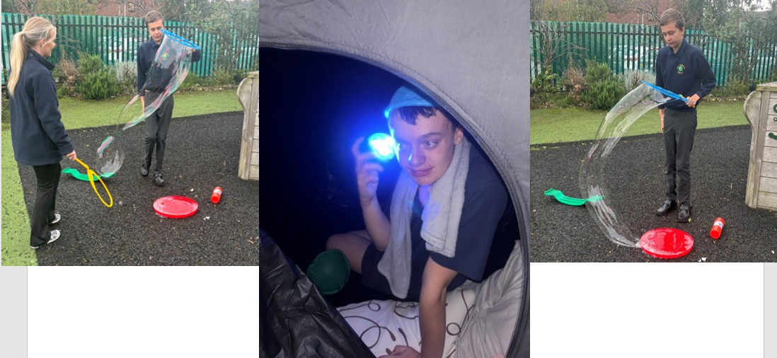 Image of Enjoying sensory circuit time