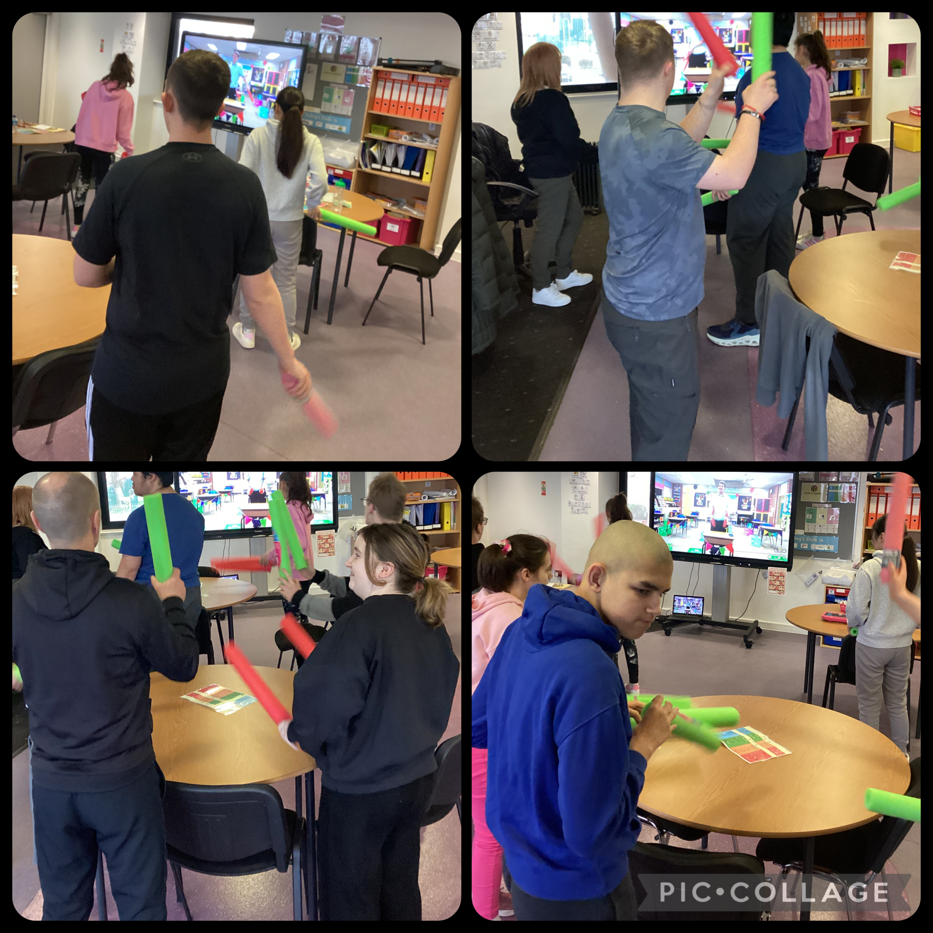 Image of Pool Noodle Drumming