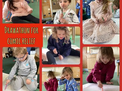 Image of Drawathon for comic relief 