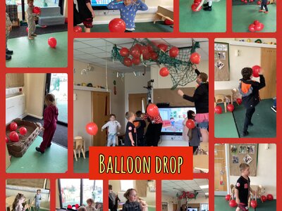 Image of Balloon drop