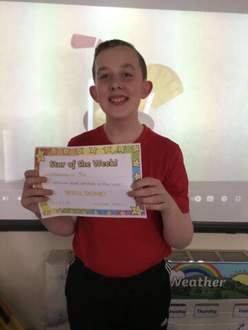 Congratulations to Rio in 3N for being our achiever of the week! Rio has shown a fantastic attitude towards his work this week, well done Rio!