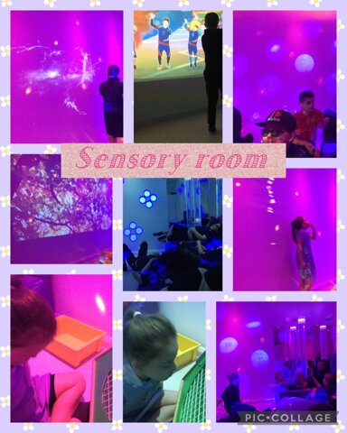 Image of Cooling down in the Sensory room