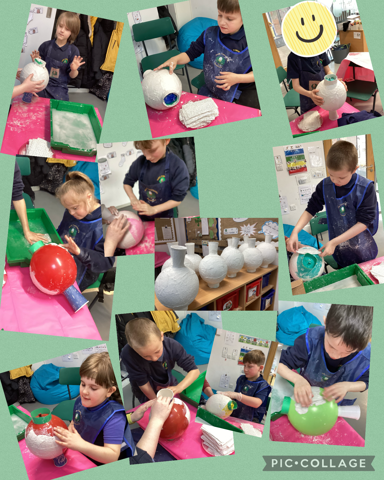 Image of Making mod roc Roman vases