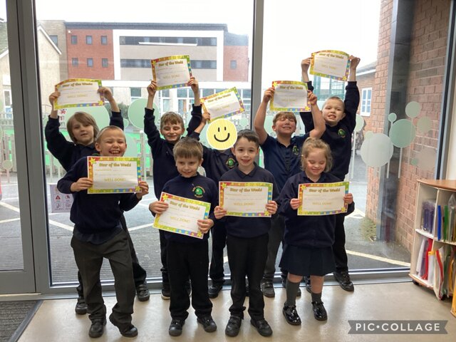 Image of 2R’s Stars of the week.