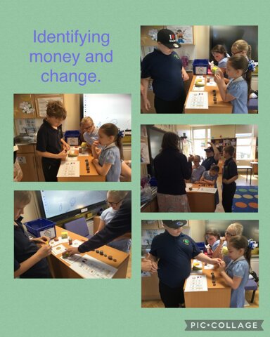 Image of Identifying Money and change 