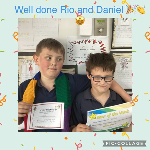 Image of Well done to our SCARF and Star of the Week winners 