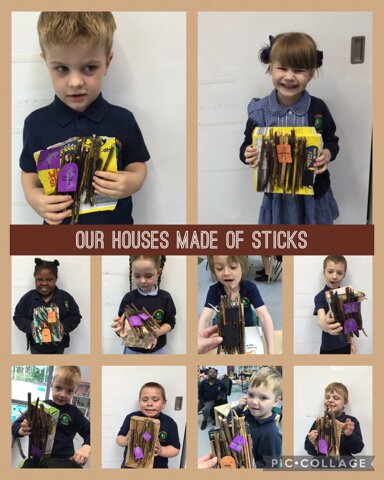 Image of Our stick houses 