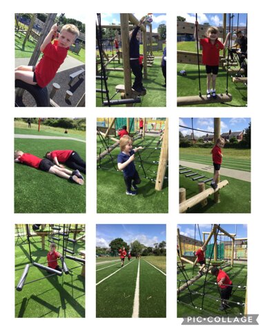 Image of Climbing frame fun 