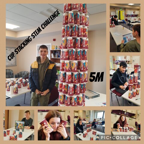 Image of Cup stacking STEM challenge 
