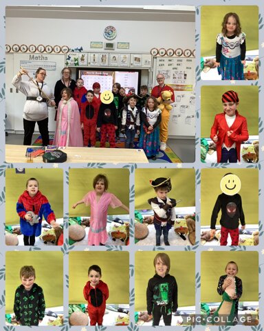 Image of World book day in 2R!