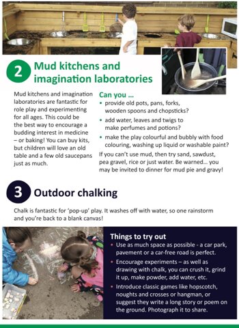 Image of More outdoor play ideas 