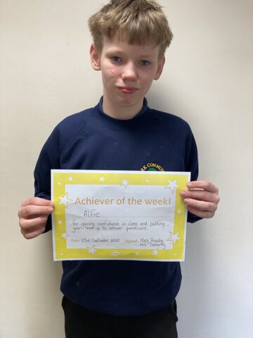 Image of Achiever of the Week 