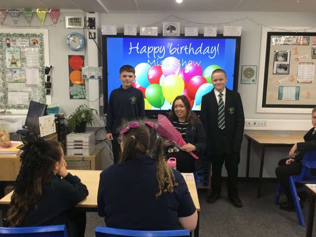 Image of Happy Birthday Miss Shaw