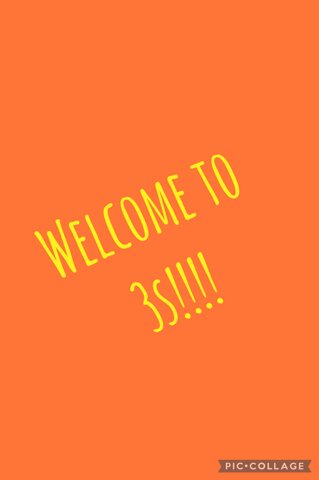 Image of Welcome to 3S!!!