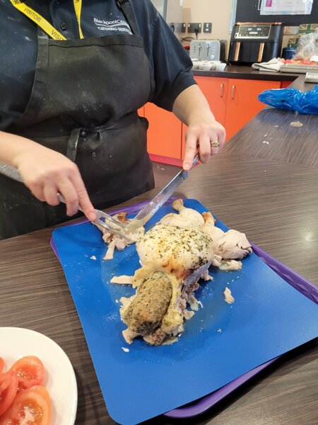 Image of Carving a Chicken