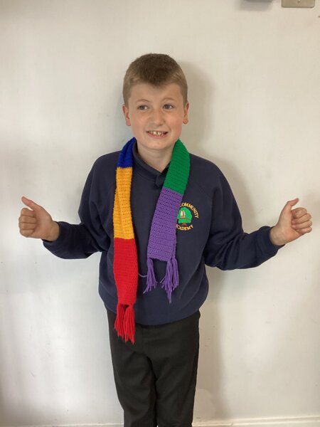 Image of Our SCARF winner this week is Tyler 