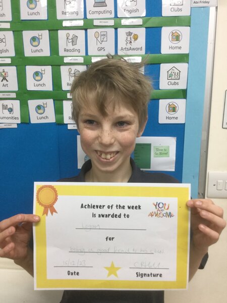 Achiever Of The Week | Park Community Academy