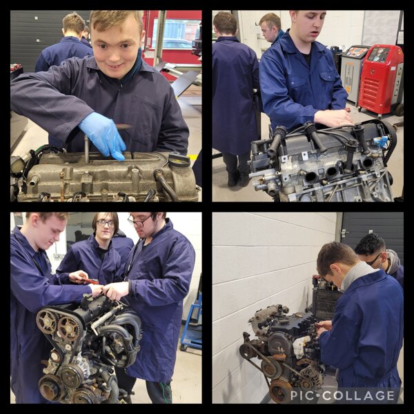 College car mechanics | Park Community Academy