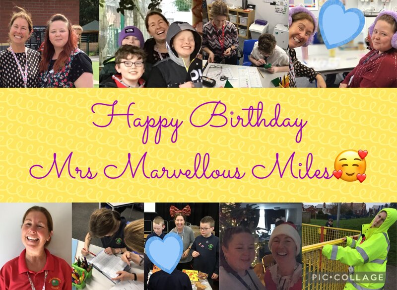 Image of Happy Birthday Mrs Miles