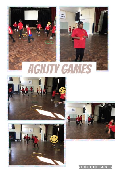 Image of Agility games in PE