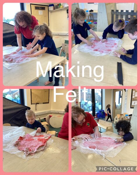 Image of Felt making in DT