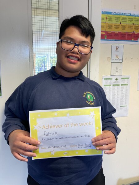 Image of Achiever of the Week 