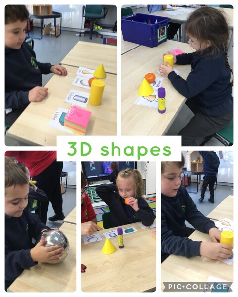 Image of 3D shapes