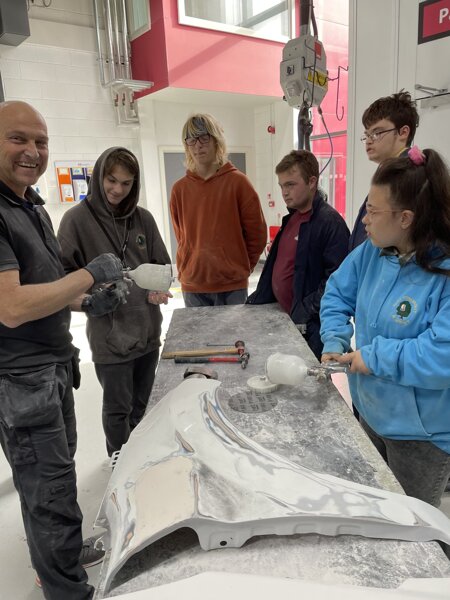 Image of Car Mechanics at Blackpool Fylde College