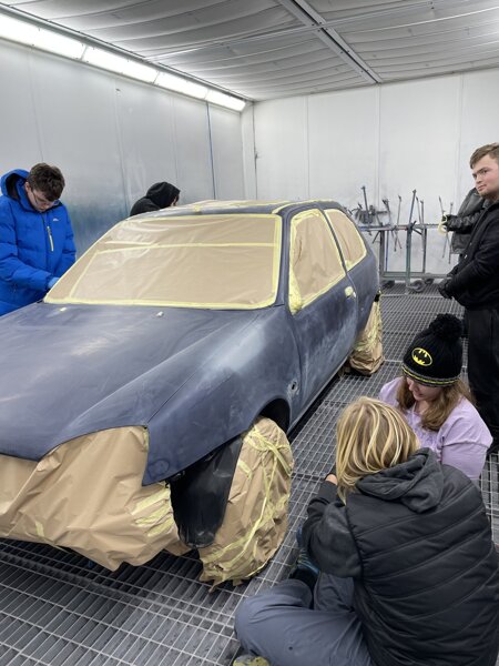 Image of Gift wrapping a car!