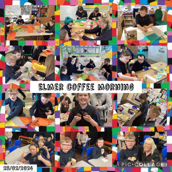 Image of Elmer coffee morning