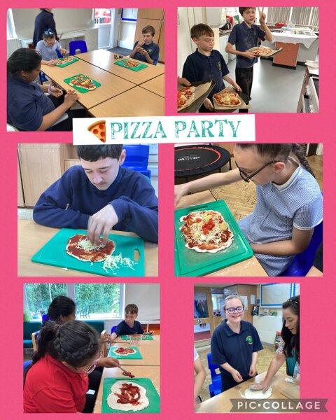 Image of Miss Heards Pizza party