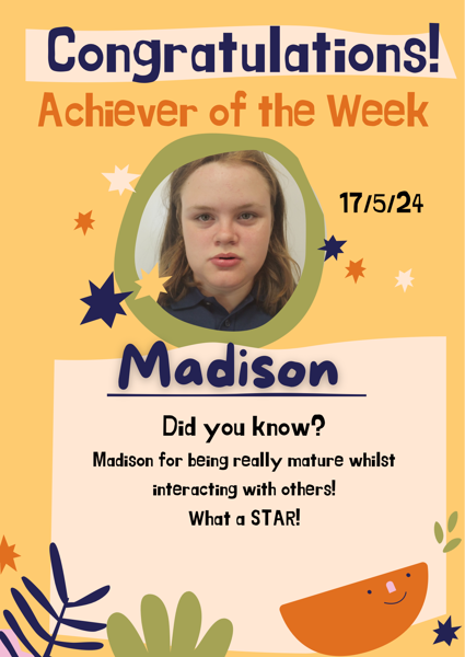 Image of Achiever of the week in 3T 