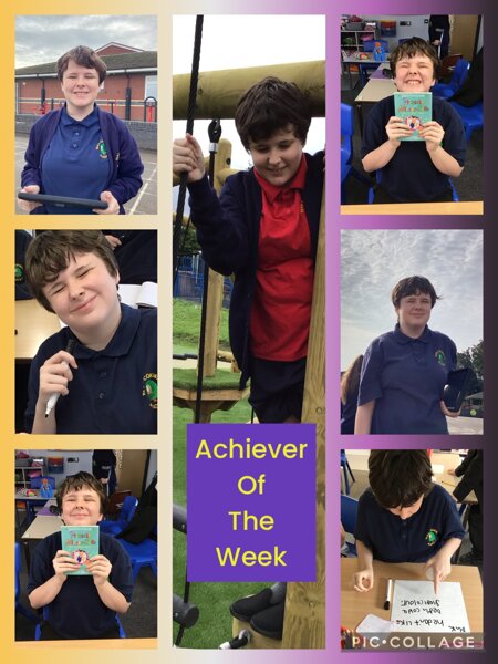 Image of Achiever of the week! 