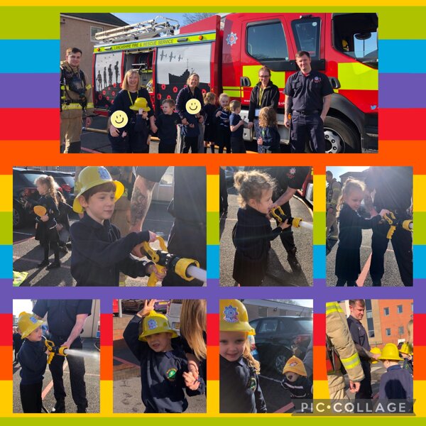 Image of Fire engine visit! 