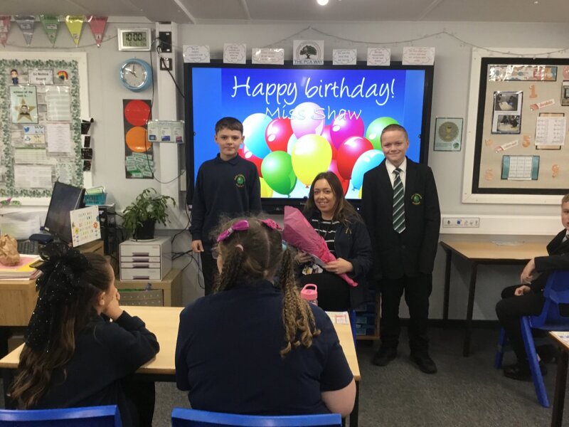 Image of Happy Birthday Miss Shaw