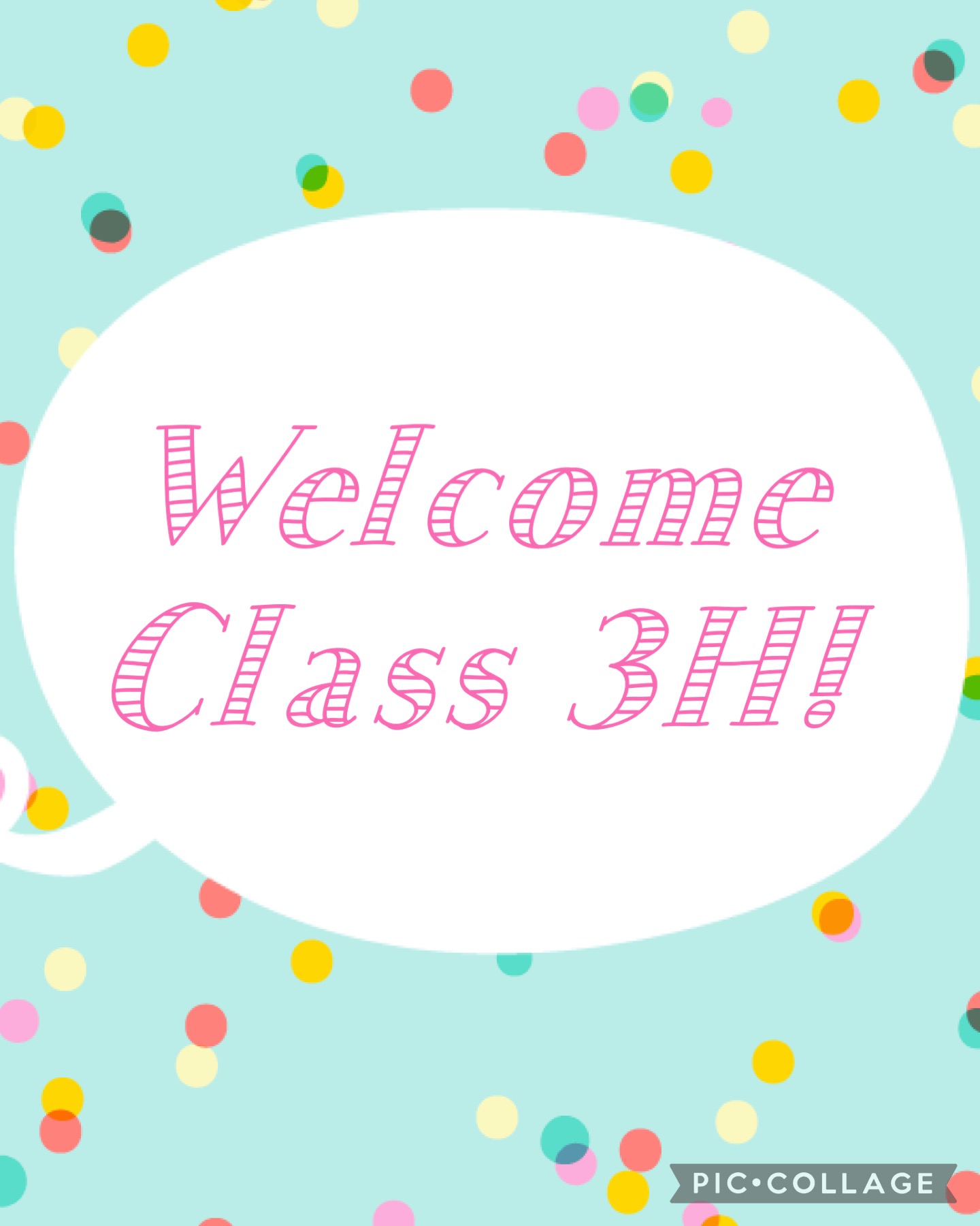 Image of Welcome Class 3H