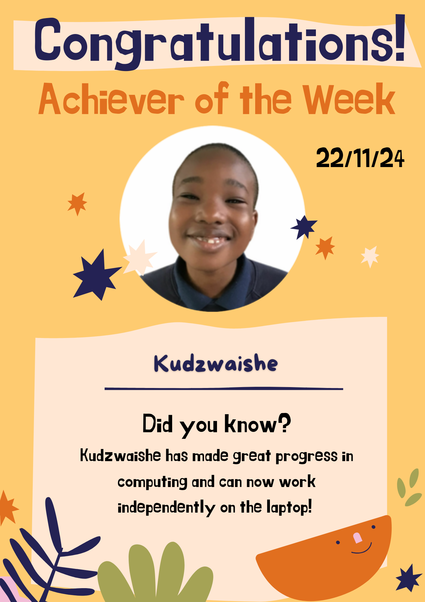 Image of ⭐️ Achiever of the week ⭐️