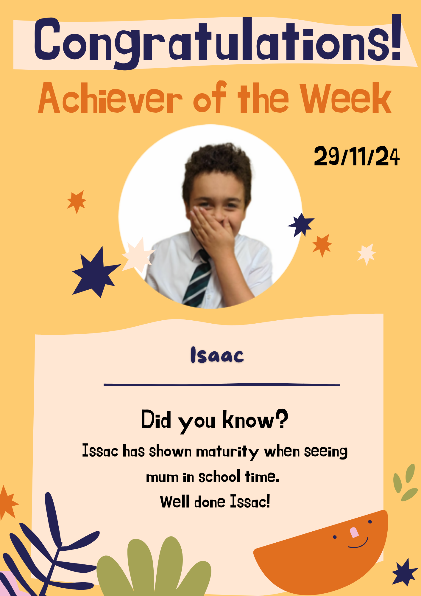 Image of ⭐️ Achiever of the week ⭐️