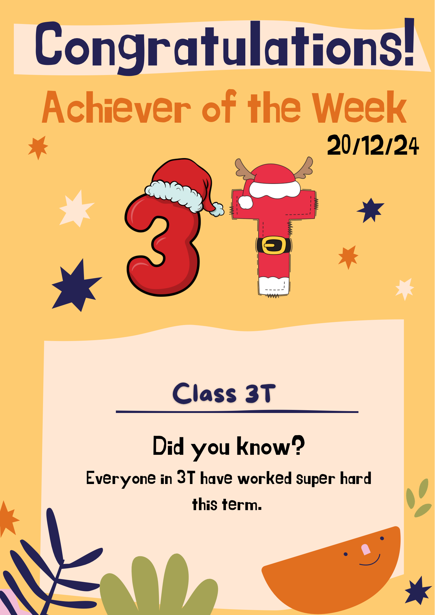 Image of ⭐️⭐️ Achiever of the week ⭐️⭐️