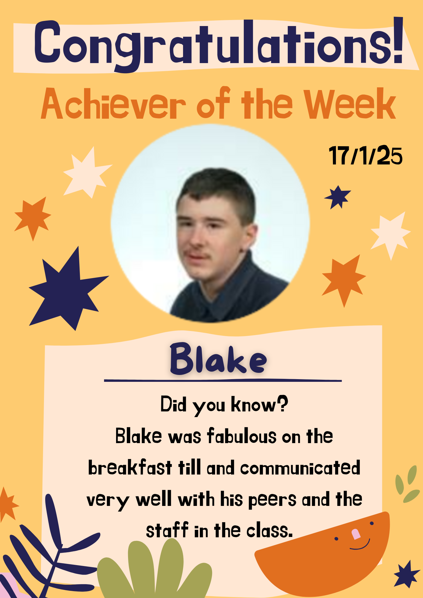 Image of ⭐️ achiever of the week ⭐️