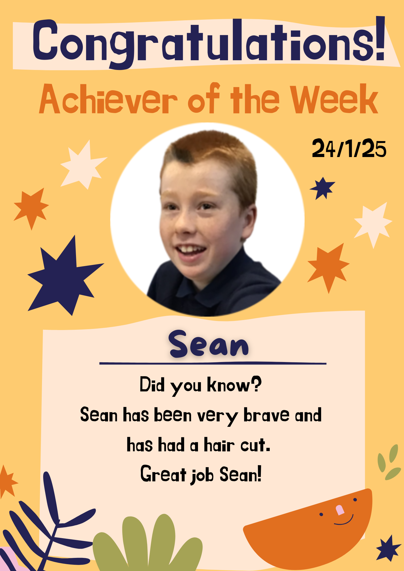 Image of ⭐️Achiever of the week⭐️