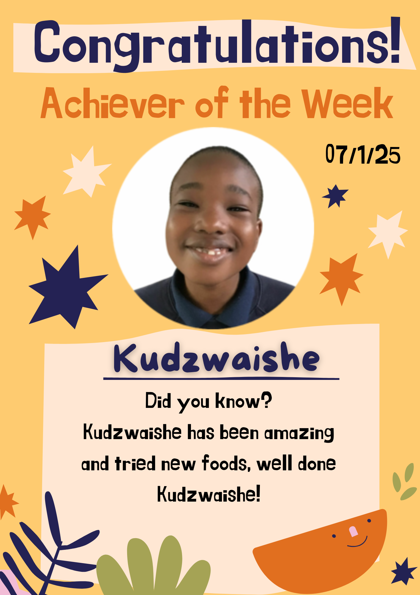 Image of ⭐️ Achiever of the week ⭐️