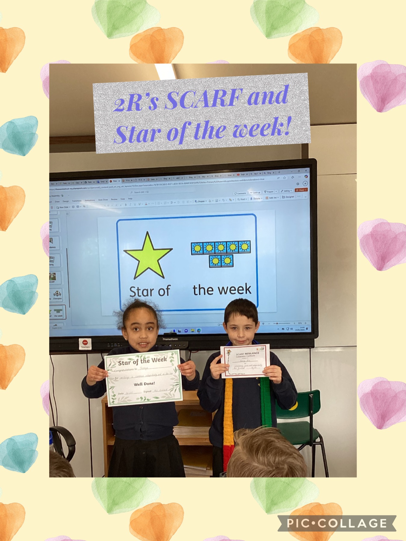 Image of Star and SCARF of the week! 