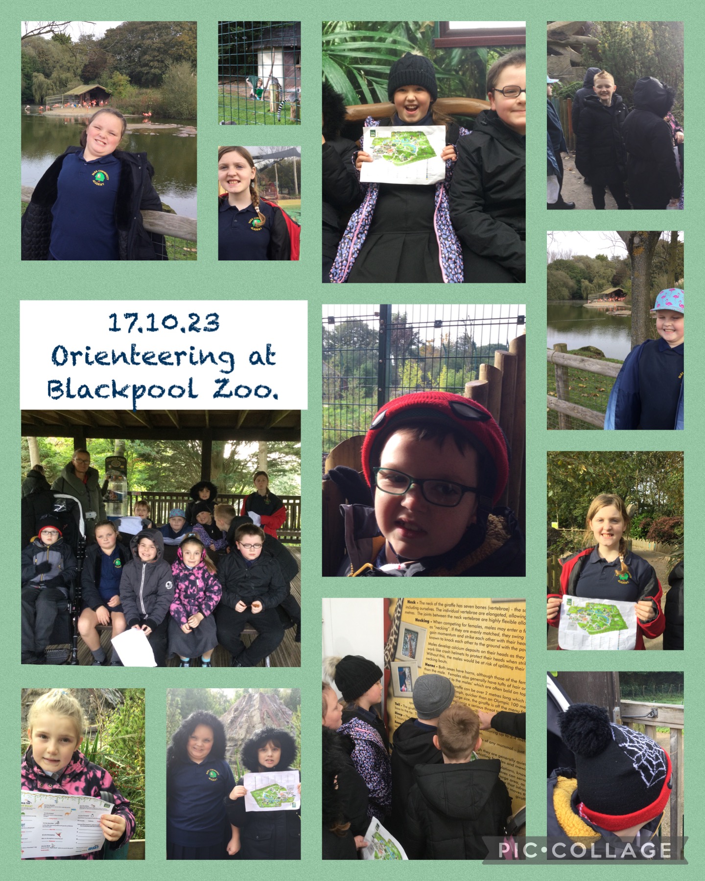 Image of 2G Orienteering at Blackpool Zoo.