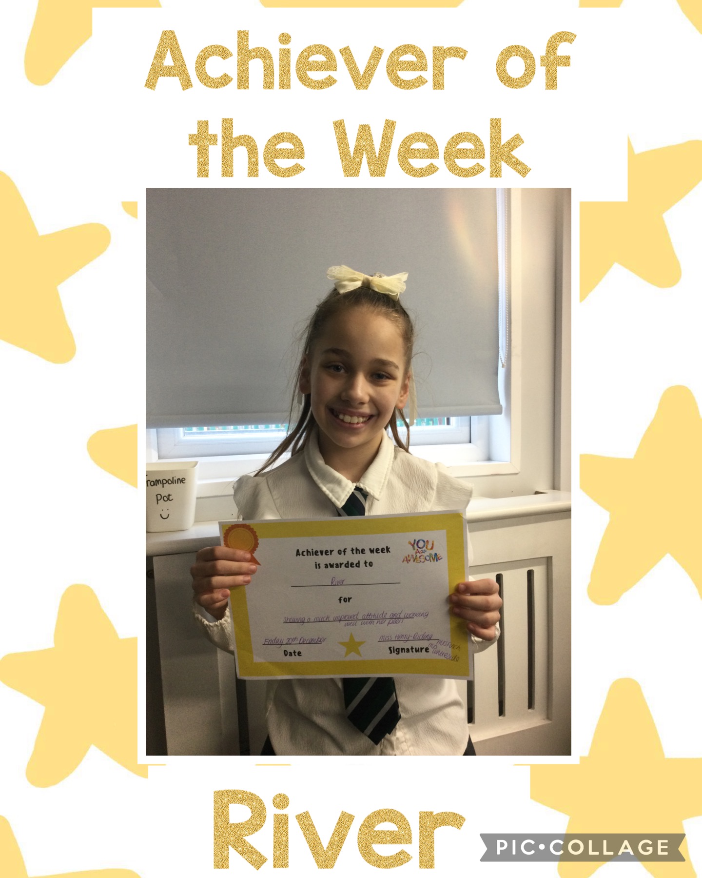 Image of Achiever of the Week